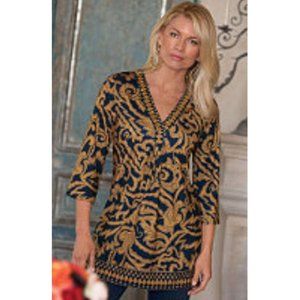Soft Surroundings Lombardi Tunic 3X